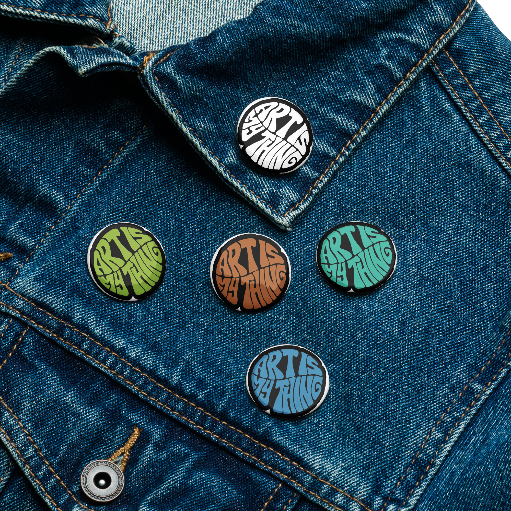 Art Is My Thing - Buttons - Image 2